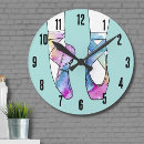 Buscar danza del ballet relojes de pared Para ella