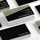 Buscar pinstripe tarjetas de visita Minimalista