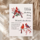 Buscar pájaros rojos invitaciones Para ella