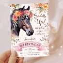 Buscar montar a caballo invitaciones Chica