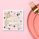 Buscar loco servilletas Fiesta de té