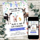 Buscar granja del caballo invitaciones Animales de granja