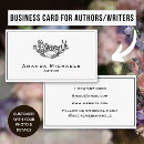 Buscar autor tarjetas de visita Minimalista