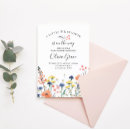Buscar mamá a ser invitaciones Flores silvestres