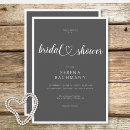 Buscar bridal shower invitaciones Minimalista