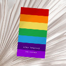 Buscar arco iris tarjetas de visita Colorido