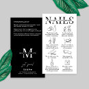 Buscar gel tarjetas de visita Manicura