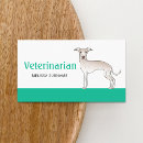 Buscar galgo tarjetas de visita Veterinario