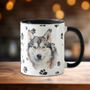 Buscar husky tazas Acuarela
