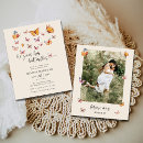 Buscar mariposas 11x14 invitaciones Prometida