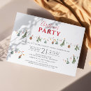 Buscar 11x14 invitaciones de navidad Acuarela