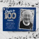 Buscar centenario invitaciones de cumpleaños Elegante