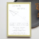 Buscar avión de papel invitaciones Chico
