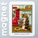 Buscar gatos divertidos imanes General y unisex