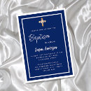 Buscar cruz de oro invitaciones Minimalista