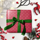 Buscar lunares rojos papel de regalo Para todos