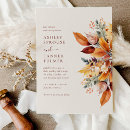 Buscar hojas de otoño invitaciones Boho