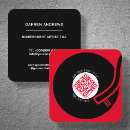 Buscar vinyl tarjetas de visita Retro