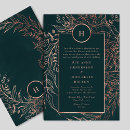 Buscar la guirnalda boda invitaciones Para ella