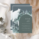 Buscar acuarela boda invitaciones Montaña