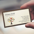 Buscar árbol la vida moderno de tarjetas de visita Elegante