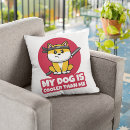 Buscar persona del perro cojines Divertido