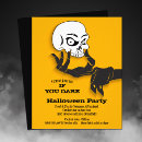 Buscar boda invitaciones de halloween Calavera