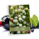 Buscar uvas verdes tarjetas General y unisex
