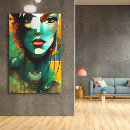 Buscar caras lienzos Mujer