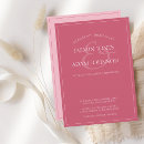 Buscar rosa fucsia caliente invitaciones Para todos