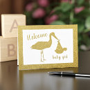 Buscar entrega tarjetas enhorabuena de bebe Cigüeña