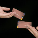 Buscar lateral tarjetas de visita Clásico