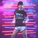 Buscar fucsia camisetas Retro