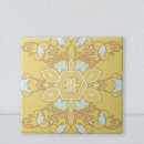 Buscar damasco elegante azulejos Amarillo