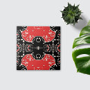 Buscar blanco negro rojo azulejos Sofisticado