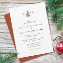 Buscar muérdago invitaciones Elegante