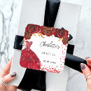 Buscar flores rojas pegatinas Para ella
