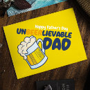 Buscar dibujo de la cerveza tarjetas Papá
