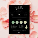 Buscar las tarjetas damas honor Negro