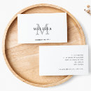 Buscar formal tarjetas de visita Blanco y negro