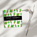 Buscar flower shop tarjetas de visita Cactus