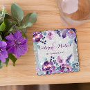 Buscar de color morado oscuro posavasos General y unisex