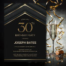 Buscar trigésimo formal invitaciones de cumpleaños Invitados