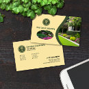 Buscar landscaping tarjetas de visita Césped