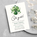 Buscar st patricks day invitaciones Verde