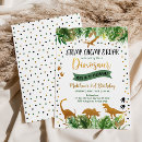 Buscar de los dinosaurios invitaciones Vegetación