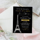 Buscar decoración de la torre eiffel invitaciones Para ella