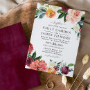 Buscar borgoña boda invitaciones Prometida