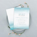 Buscar aqua 11x16 invitaciones Invitados