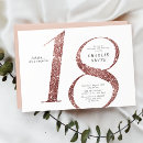 Buscar 18 años invitaciones Tipografía